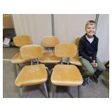 5  School Chairs
