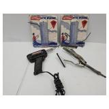 Soldering Iron Gun, Engine Hone & Kite String Winr