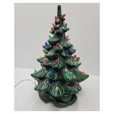 Vintage Ceramic Christmas Tree 17" H