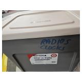 Tan 20 Gal Storage Tote