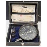 Vintage Jones Tachometer In Original Box & Papers
