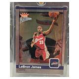 Fleer Platinum LeBron James Basketball Card