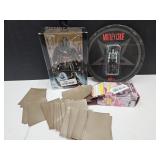 Assassins Creed, Montley Crue Toys  & Card Sleeves
