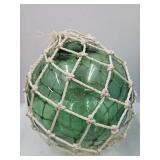 Large Glass Buoy Ball 13" H VGC