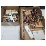 Wood Puzzle Lot, Wood Box