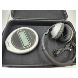 Bose Portable CD Player w Earphones- Fuzzy Display