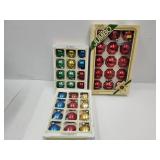 VTG USA & Rauch Christmas Ornaments