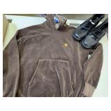 Rockport Shoes Sz 12 & Sz L Carhart Hoodie w Holes