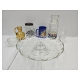 Crackle Glass ,Camel Mug, Peanut Jar,+