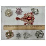 Lot of Brooches, See Sizes