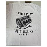 New Engine Block T Shirt Sz 2XL