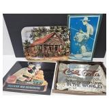 VTG Coca Cola Collection Tray, Metal Signs