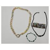 Beaded Necklaces & Glass Beaded Bracelets