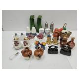 Lg Lot of Salt & Pepper Shakers