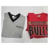 SZ MED Chicago Bulls Tee Shirt & SM Indiana Shirt