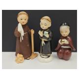 Lot Of Vintage Porcelain Monks