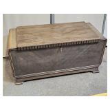 Nice Blanket Storage W Key 45 x 20 x 22" H