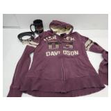 Harley Davidson XL Jacket, Med. Belt, & Mug