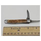 2 Blade Sabre Pocket Knife