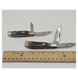 2 Steel Warrior Pocket Knives 2 Blade