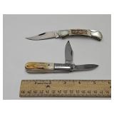 2 Pocket Knives; Frost Cutlery & Pakistan Barlow