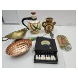 Primitive Masher, Toy Piano, MCM Pitcher w Chip +