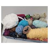 Large Lot Of Yarn