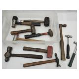 Large Lot of Hammers & Mallets