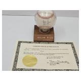 Autographed  Baseball Nolan Ryan With Coa