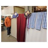 Nice Curtain Lot & Dress Up Hats