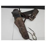 Large Western Gun Holster & Belt