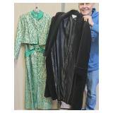 Vintage Dress Terre Haute Ballroom & LX Coat +
