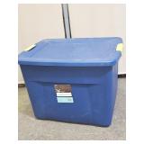 22 Gallon Blue Tote