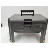 VTG Rubbermaid Cleaning Step Stool Storage Toolbx