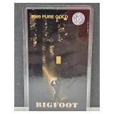 Bigfoot 1/4 Grain .999 24K Gold