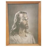 Large Jesus Picture needs cord 24" x 31"