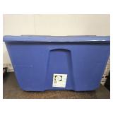 Blue 32 Gallon Storage Tote