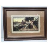 Framed Print- Fred Morgan - 40" x  30"