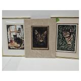 Set  3 Local Artist Signed Bette Graham STALKER+