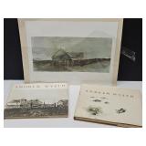 Andrew  Wyeth Books & Homestead Print