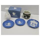 Vintage Wedgewood Lot & Unmarked Planter