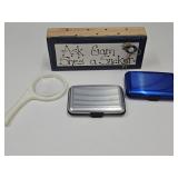 Credit Card Guards, ASK GAM Sign, Magnifier