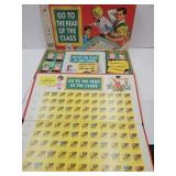 VTG GO TO THE HEAD OF THE CLASS Board Game