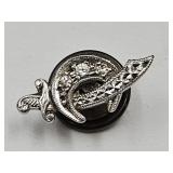 Sterling Silver Shriners Pin