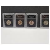 4 Susan B Anthony Dollars Auth. See Dates