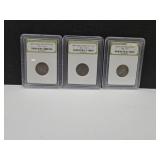 2 Indian Head Buffalo Nickels & Early Jefferson