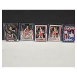 5 Basketball Cards Caitlin Clark