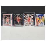 4 Basketball Cards Caitlin Clark