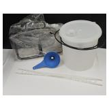 Like New Tupperare Storage , Funnel & Extra