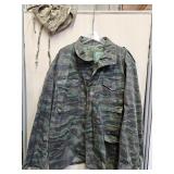Sz XXL Camo Hunting Coat W Hat